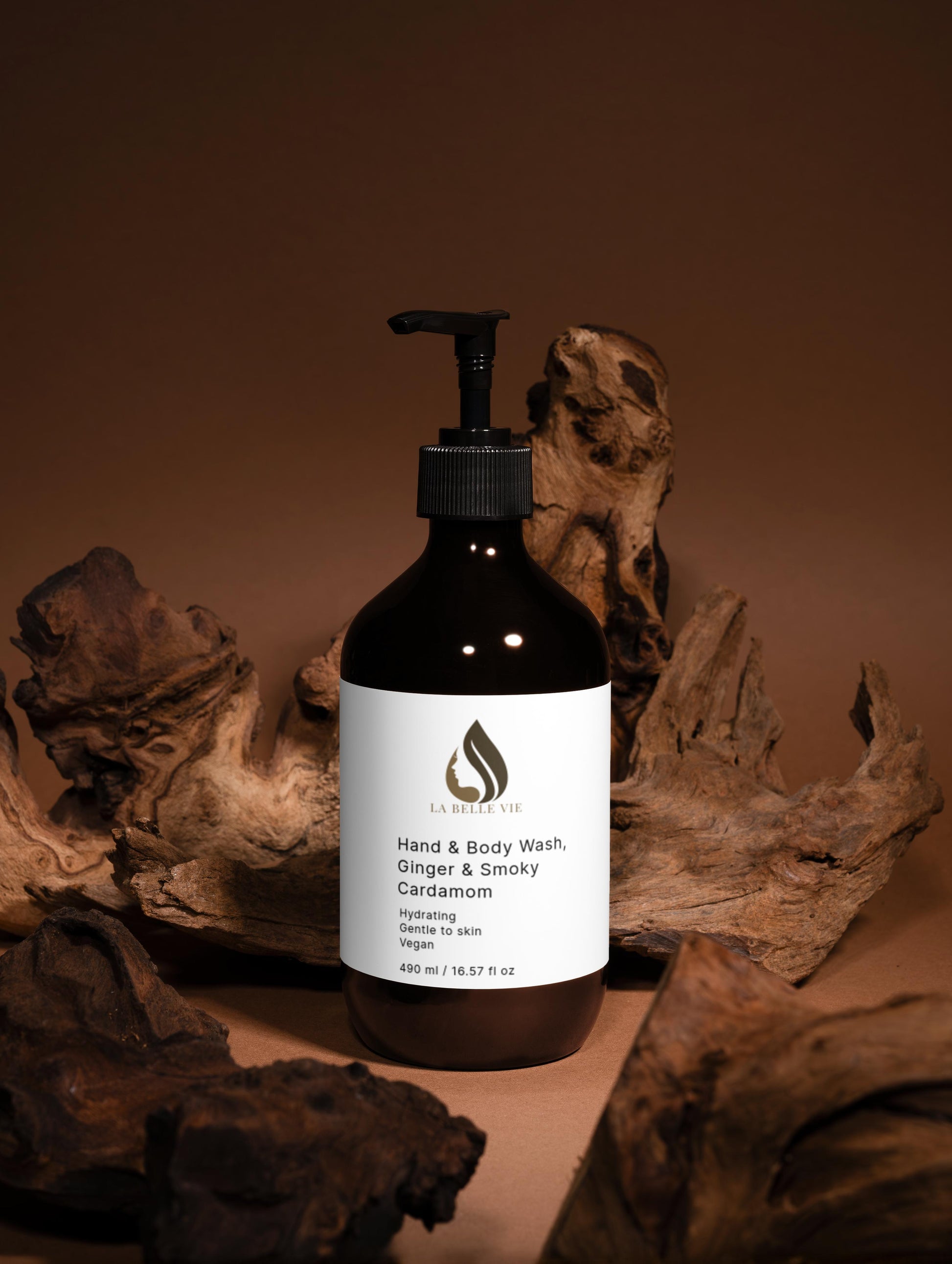 Hand & Body Wash, Ginger & Smoky Cardamom