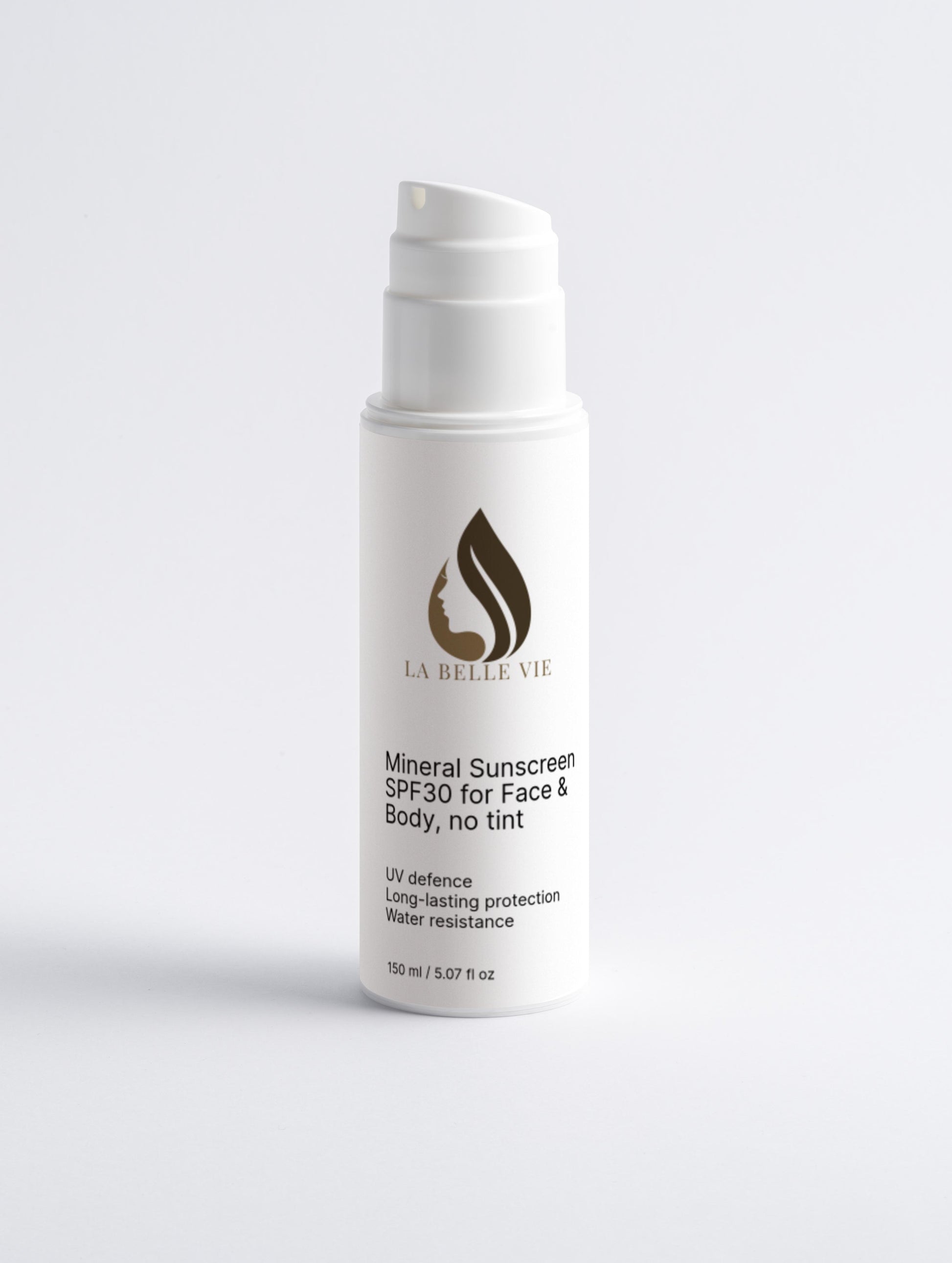 Mineral Sunscreen SPF30 for Face & Body, no tint